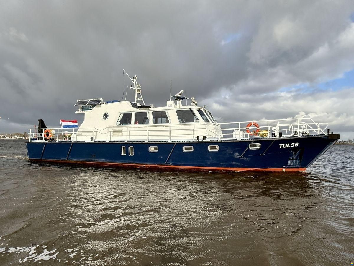 Ex-Patrouille Vaartuig Varend Woonschip