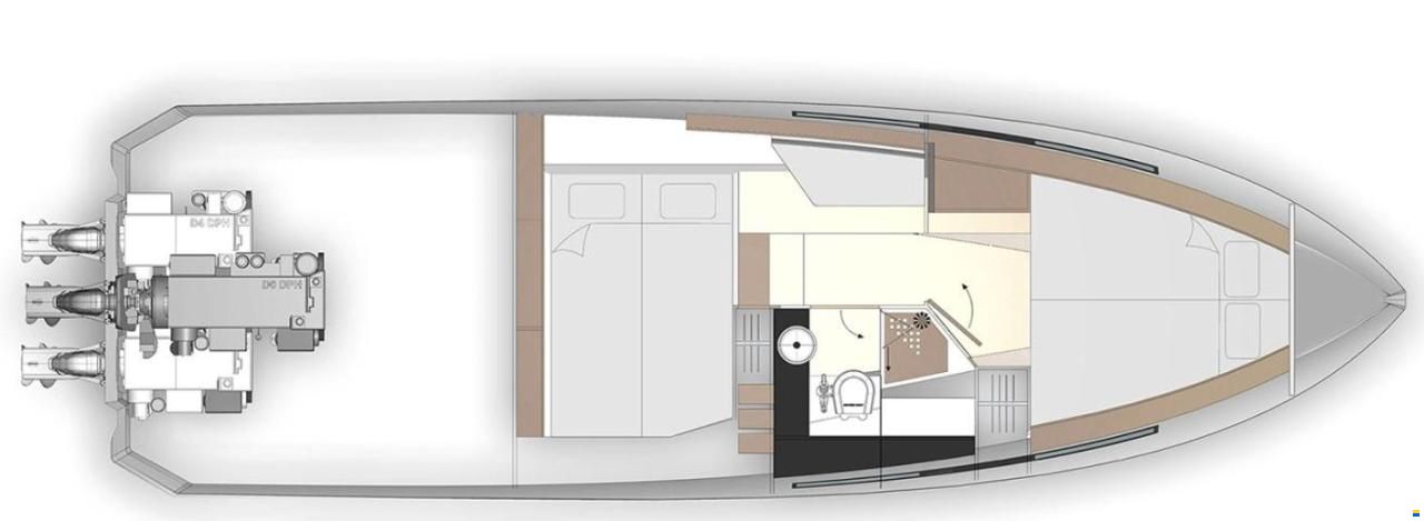 Delta Powerboats 33 Open