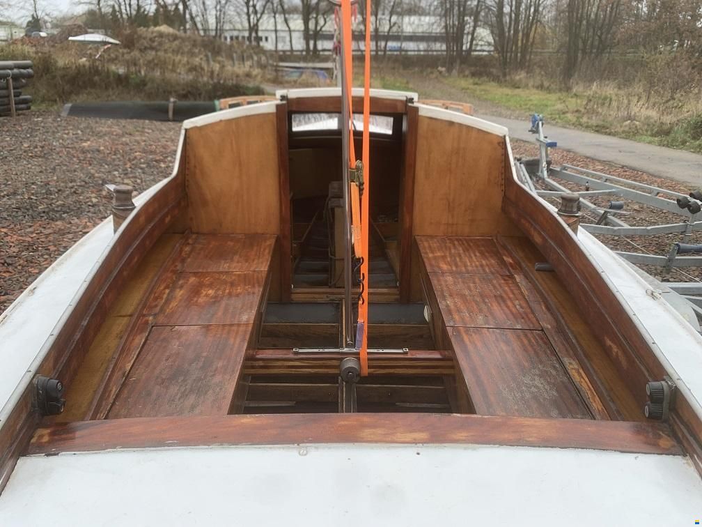 20er Jollenkreuzer Stahl Segelboot, Stah