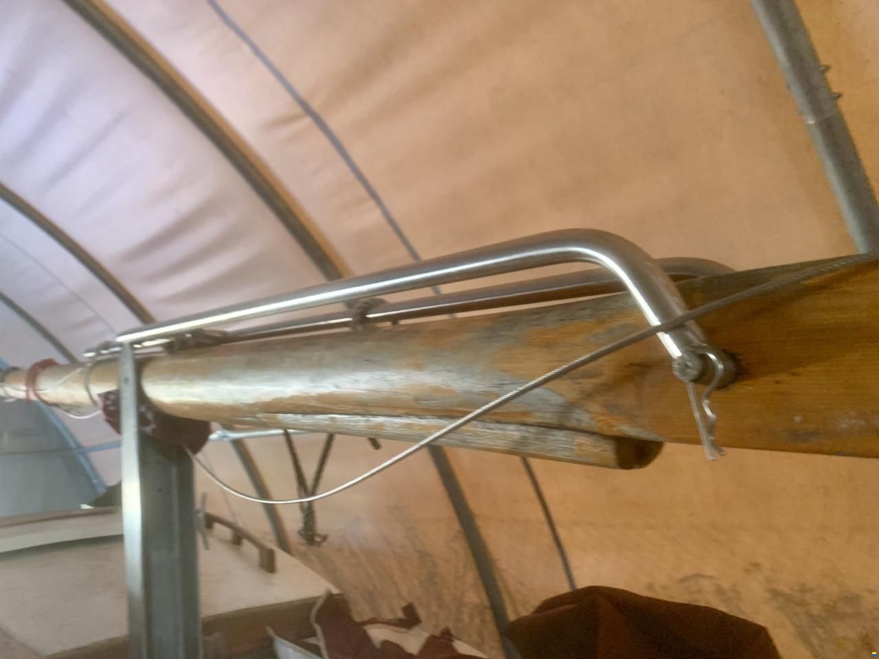 20er Jollenkreuzer Stahl Segelboot, Stah