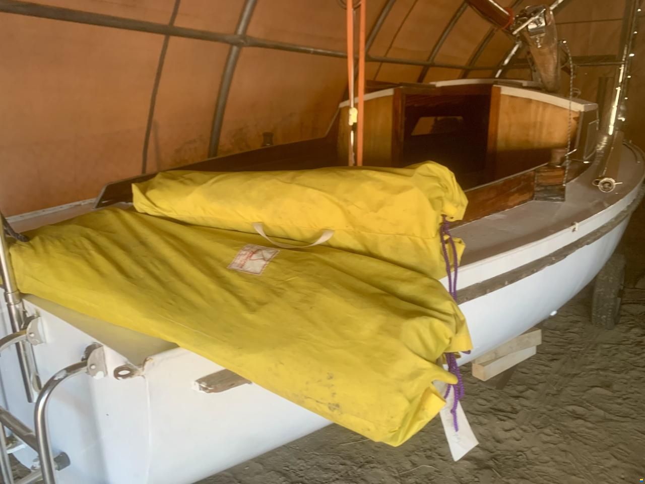 20er Jollenkreuzer Stahl Segelboot, Stah