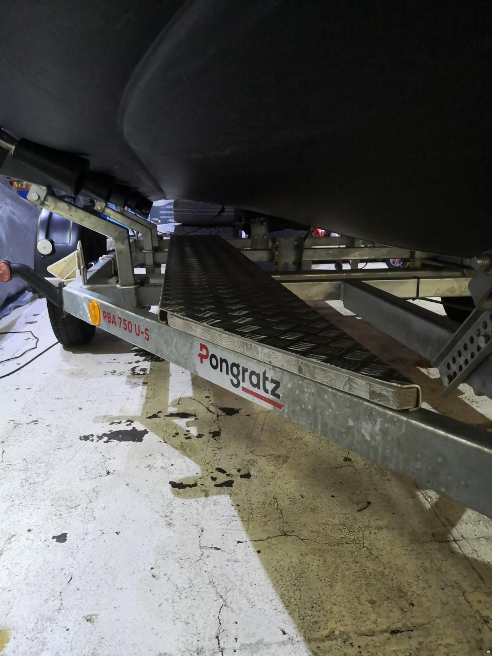 Pongratz Schlauchboottrailer