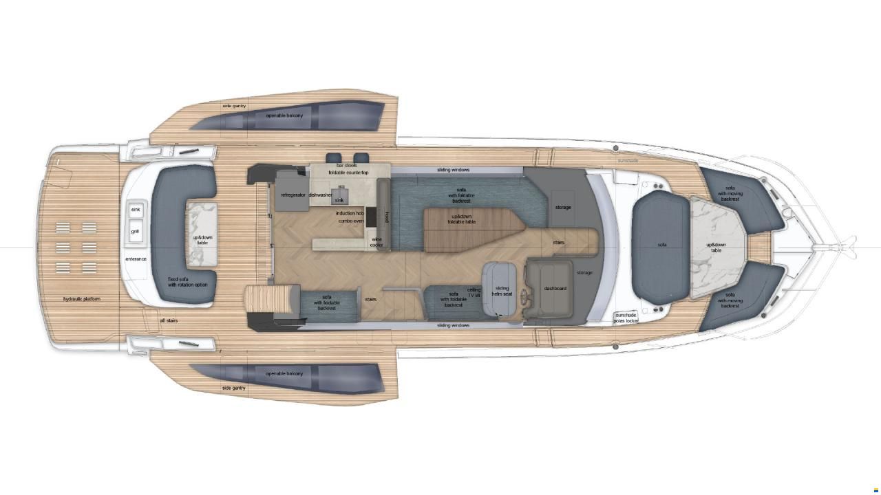 Galeon 520 Fly, 2026 NEW BOAT