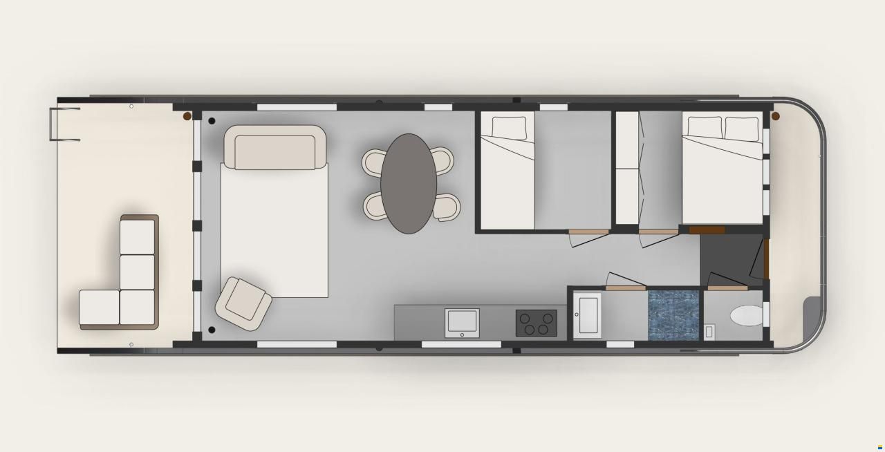 Senso 45 Maritieme Houseboat