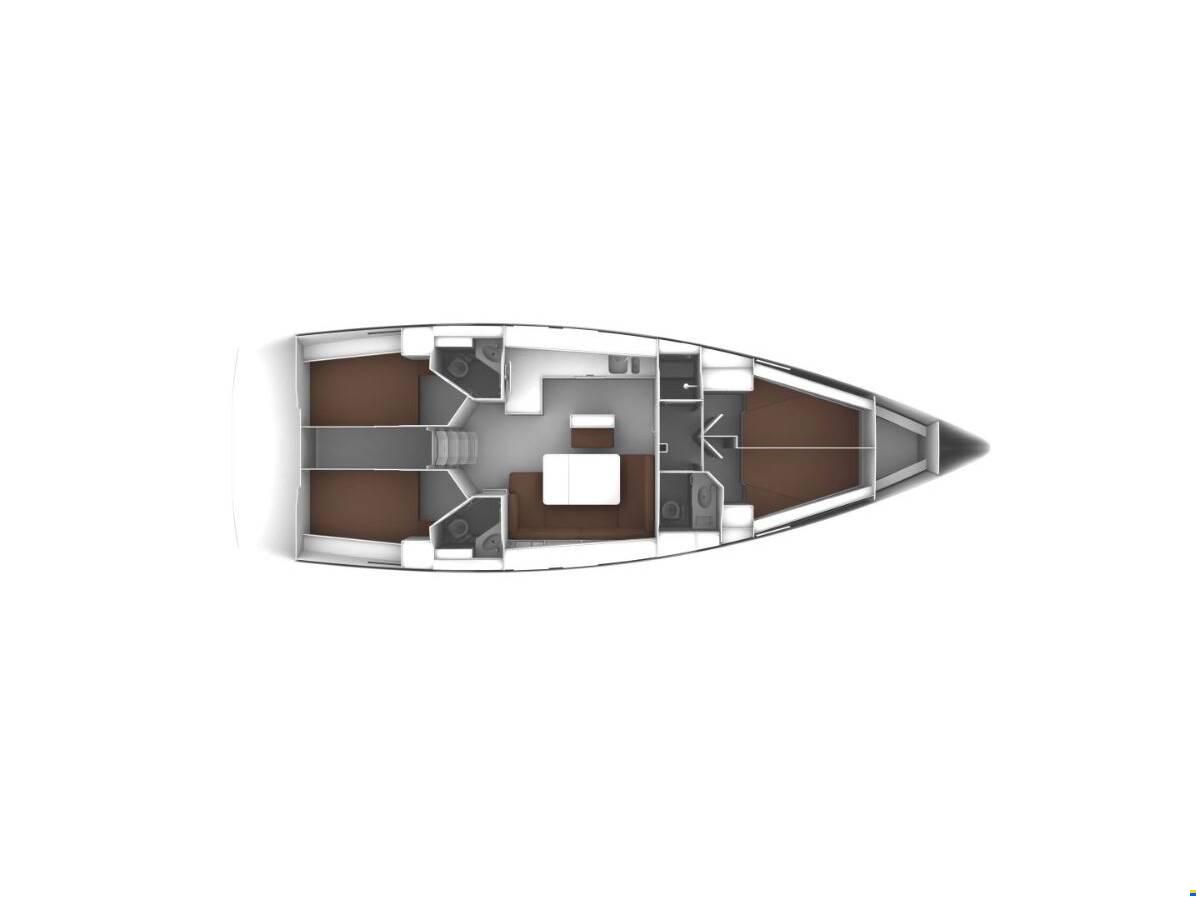 Bavaria 46 Cruiser A/C NEW ENGINE