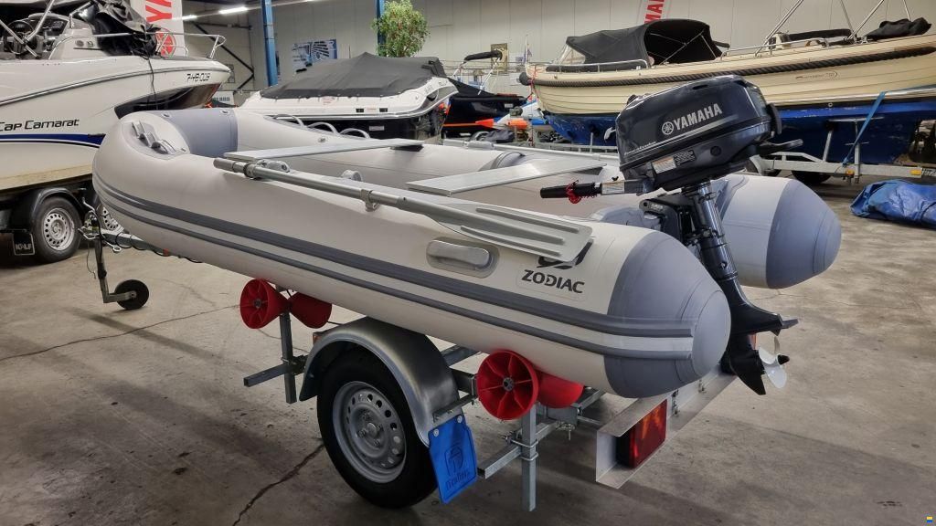 Zodiac Cadet 350ALU met Yamaha F6 en trailer (z