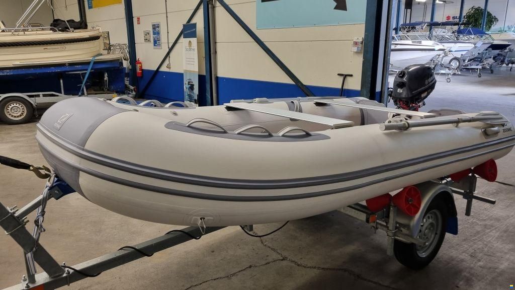 Zodiac Cadet 350ALU met Yamaha F6 en trailer (z