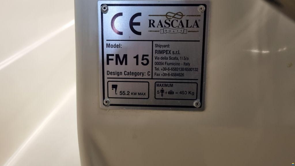 Rascala FM 15 met 40pk 4-takt EFI en trailer (z&eacute;