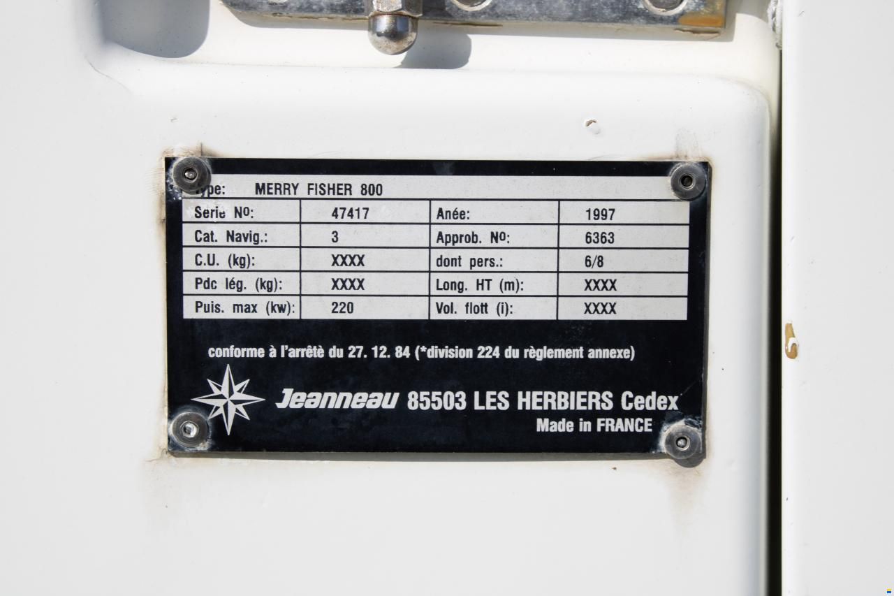 Jeanneau Merry Fisher 800