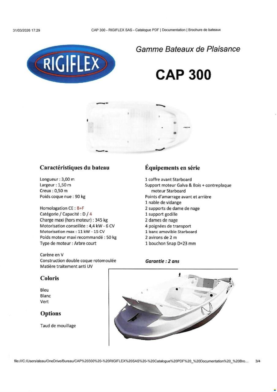Rigiflex Cap 300