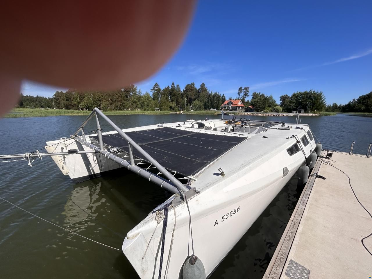 15 qm Catamaran Sport