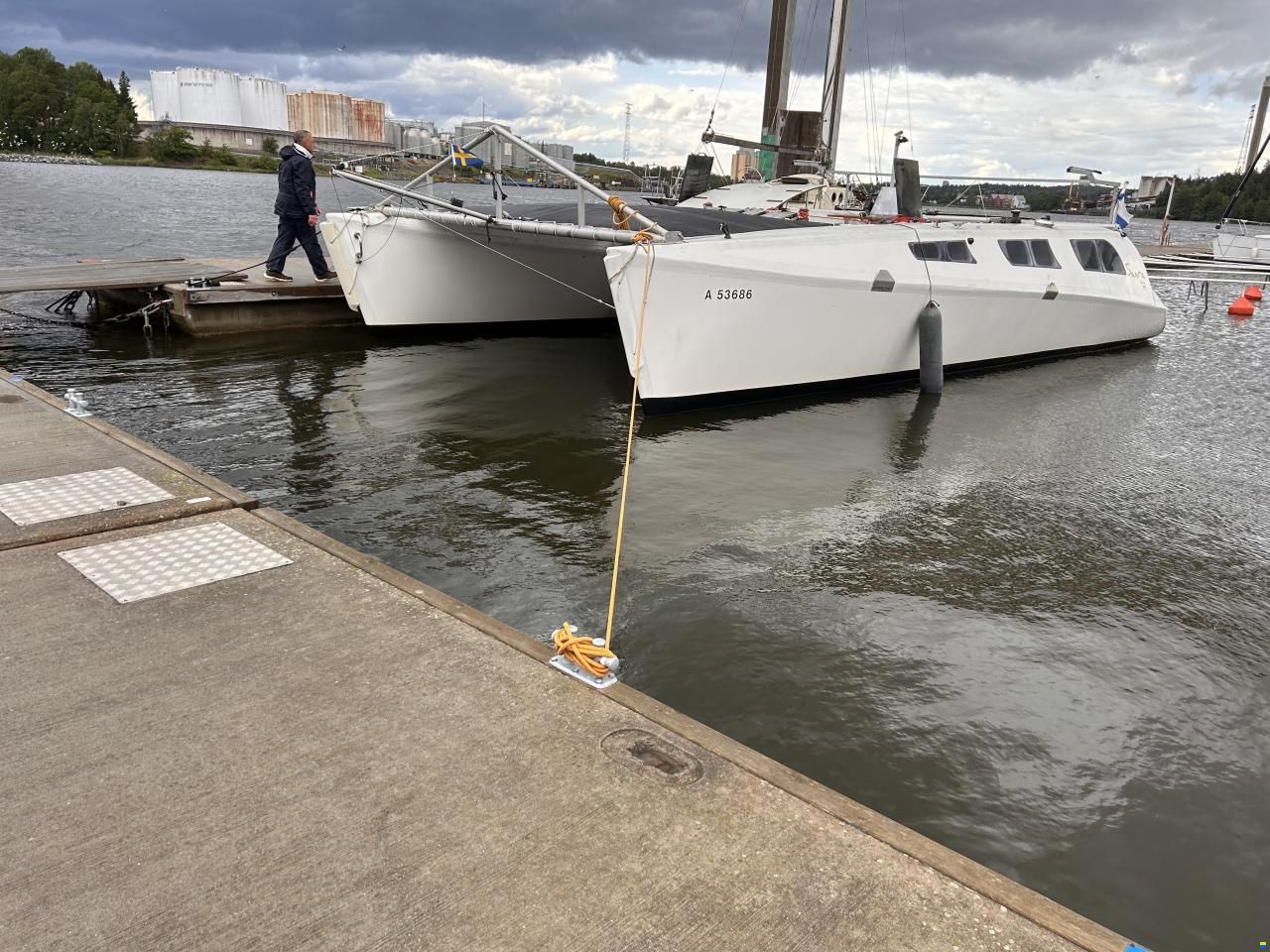 15 qm Catamaran Sport