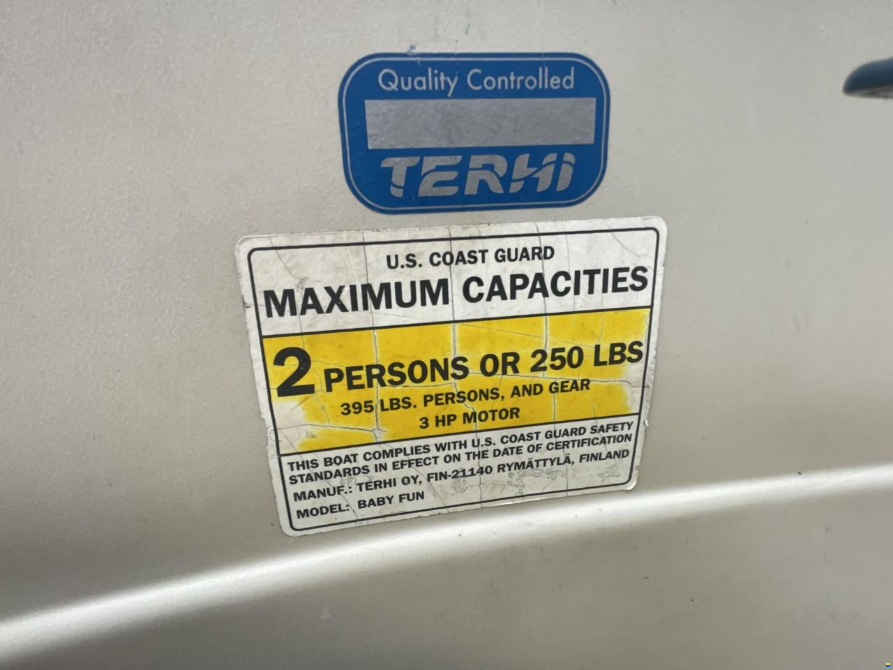 Terhi Beiboot / Dingi