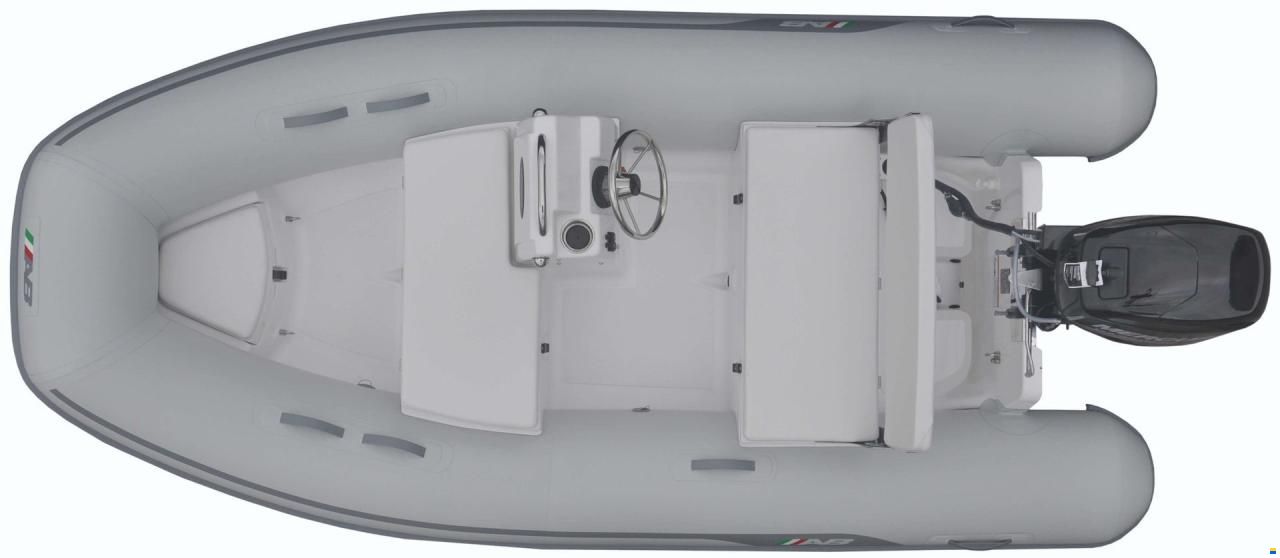 AB RIB Mares 12 VSX - Hypalon Light grey