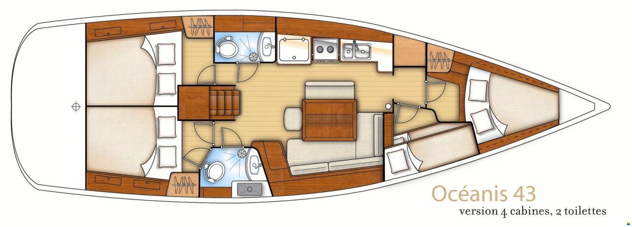 Beneteau Oceanis 43