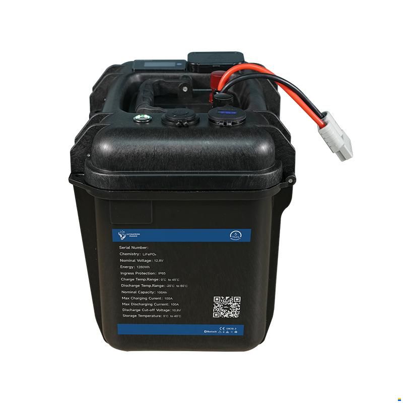 Ultimatron LiFePO4 Tragbare Lithiumbatte