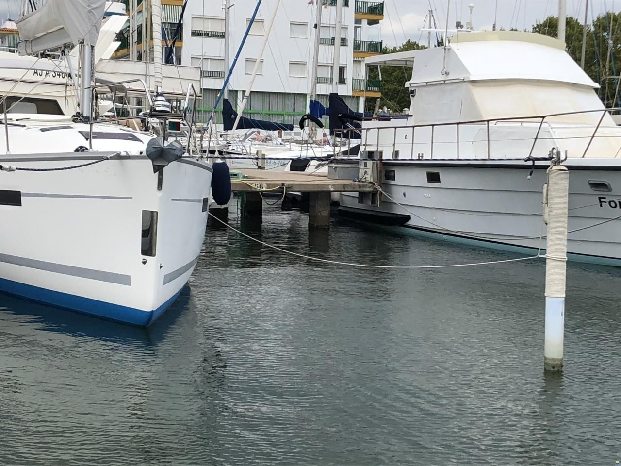 AMARRE EN PUERTO PARA VELERO/MOTOR