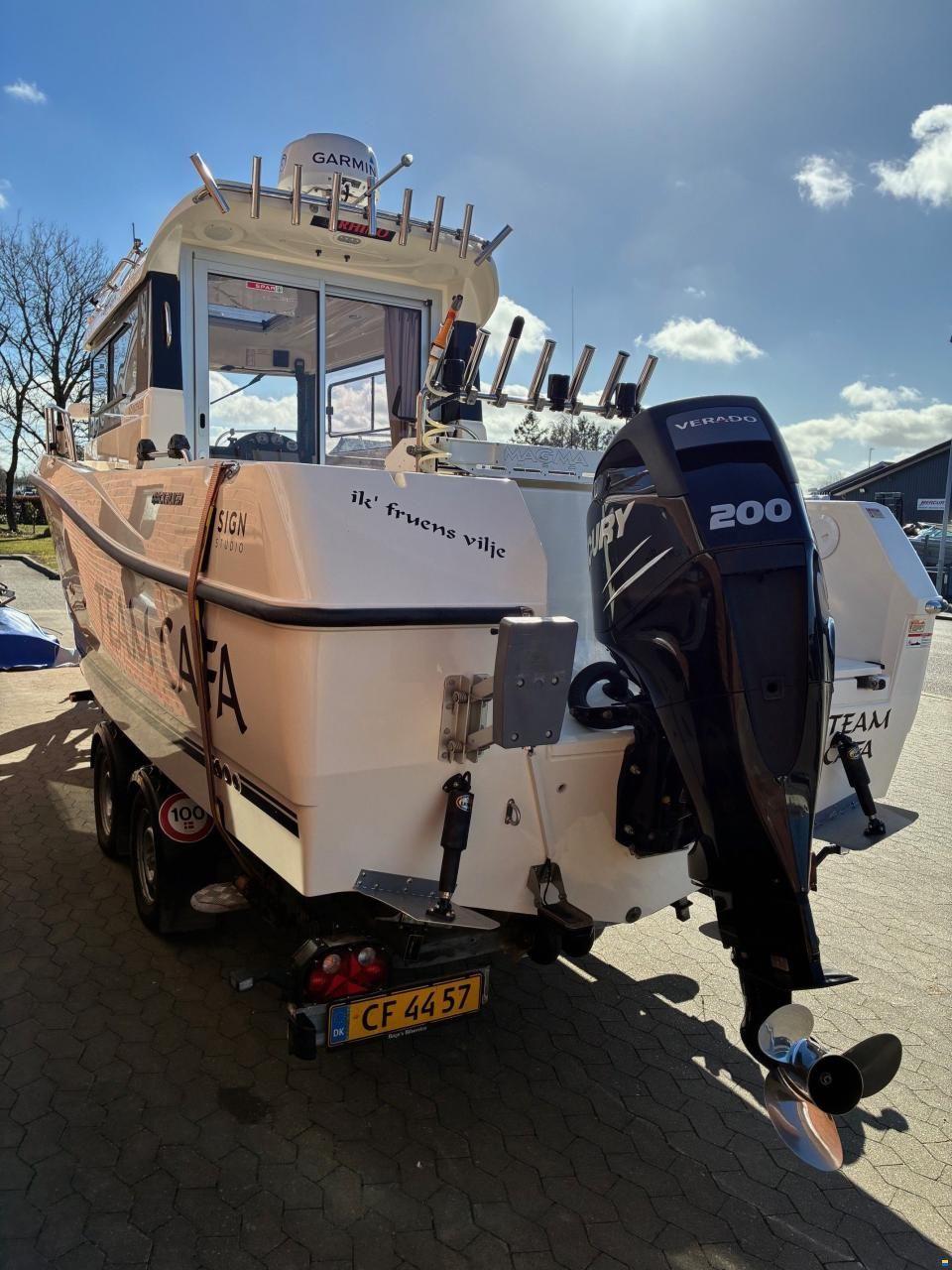 Quicksilver 675 Pilothouse m/Mercury F200 hk og Bren