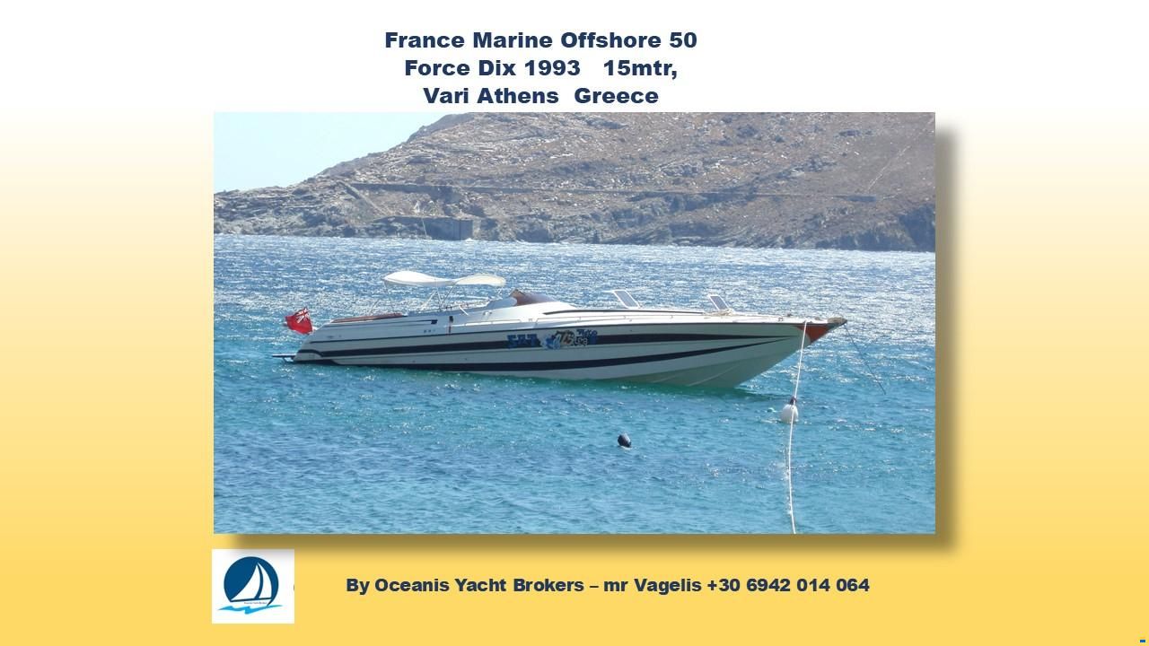France Marine Offshore FORCE DIX 50