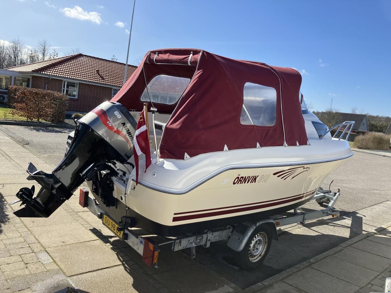&Oslash;rnvik 510 Cruiser med Mariner F60 samt