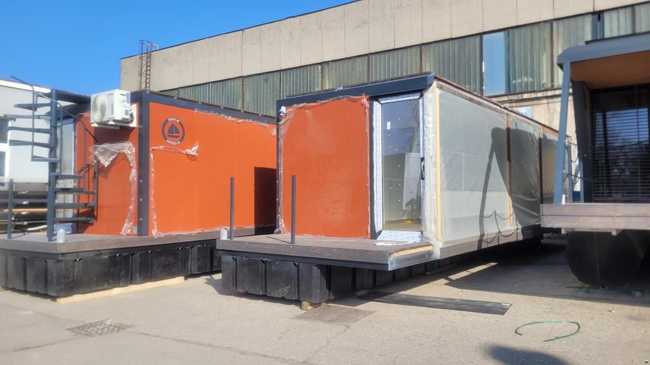 Shiptech Houseboat SCHAB CLUB 12x6m