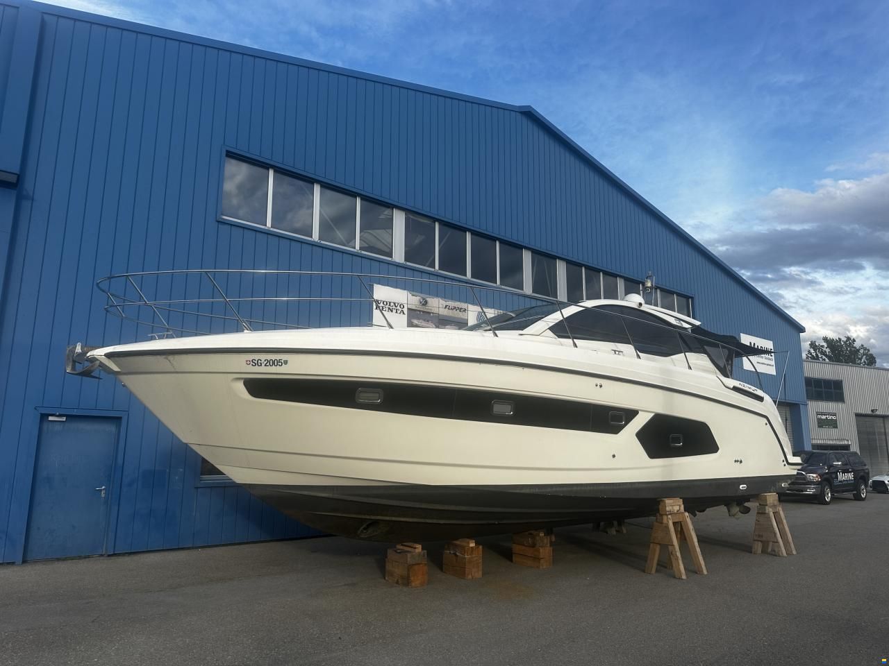 Winterlager in der Halle