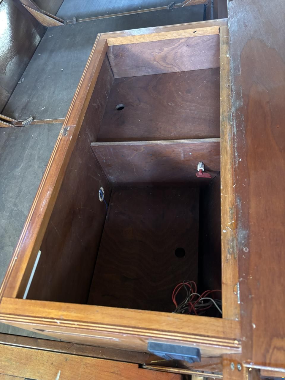 M&auml;ndli Eigenbau F&auml;hrboot