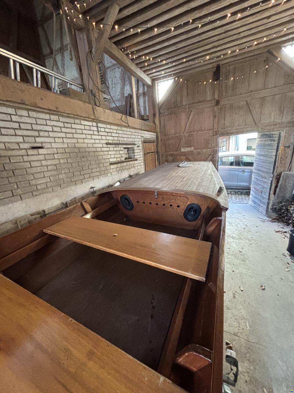 M&auml;ndli Eigenbau F&auml;hrboot