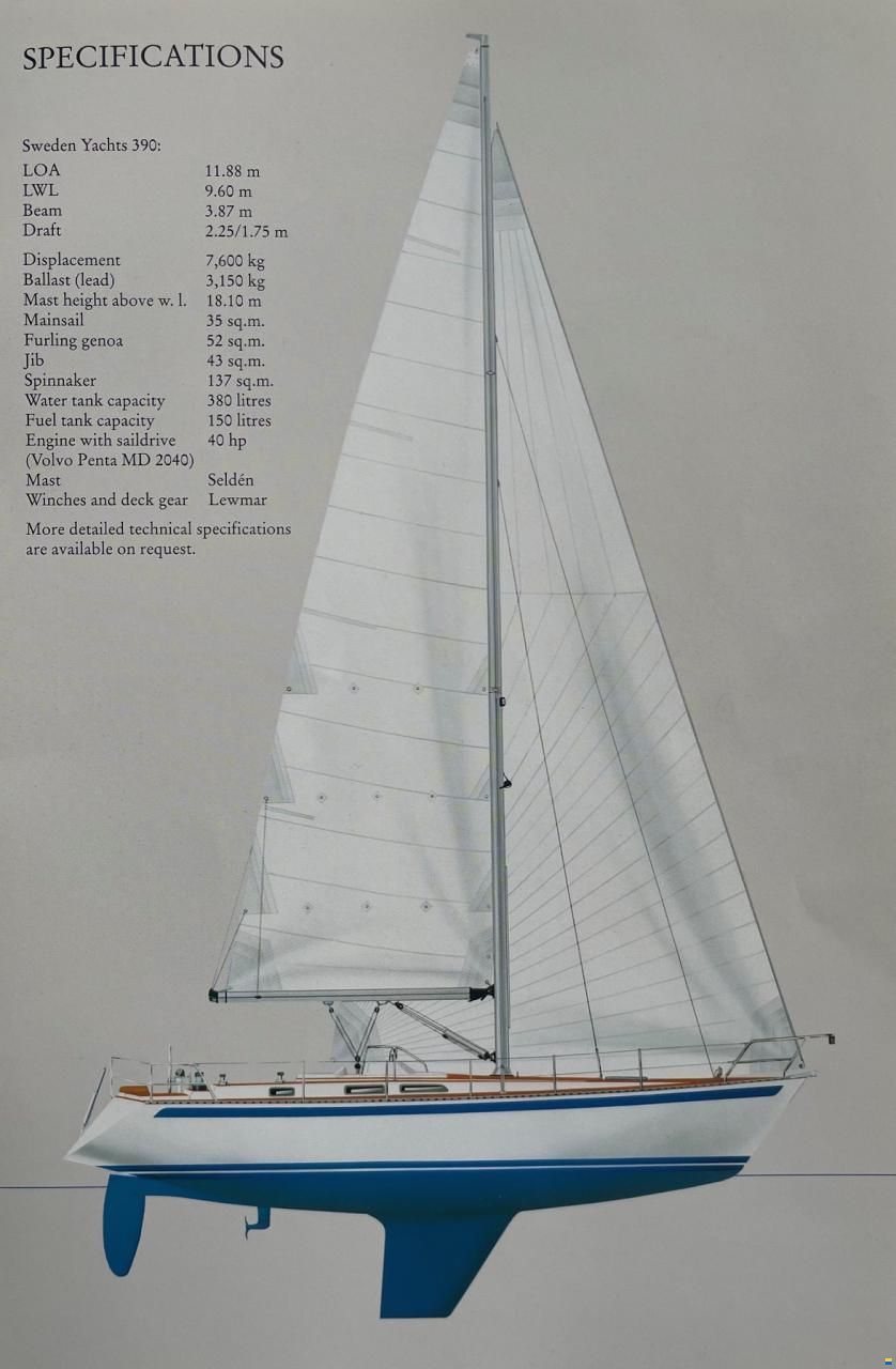 Sweden Yachts 390