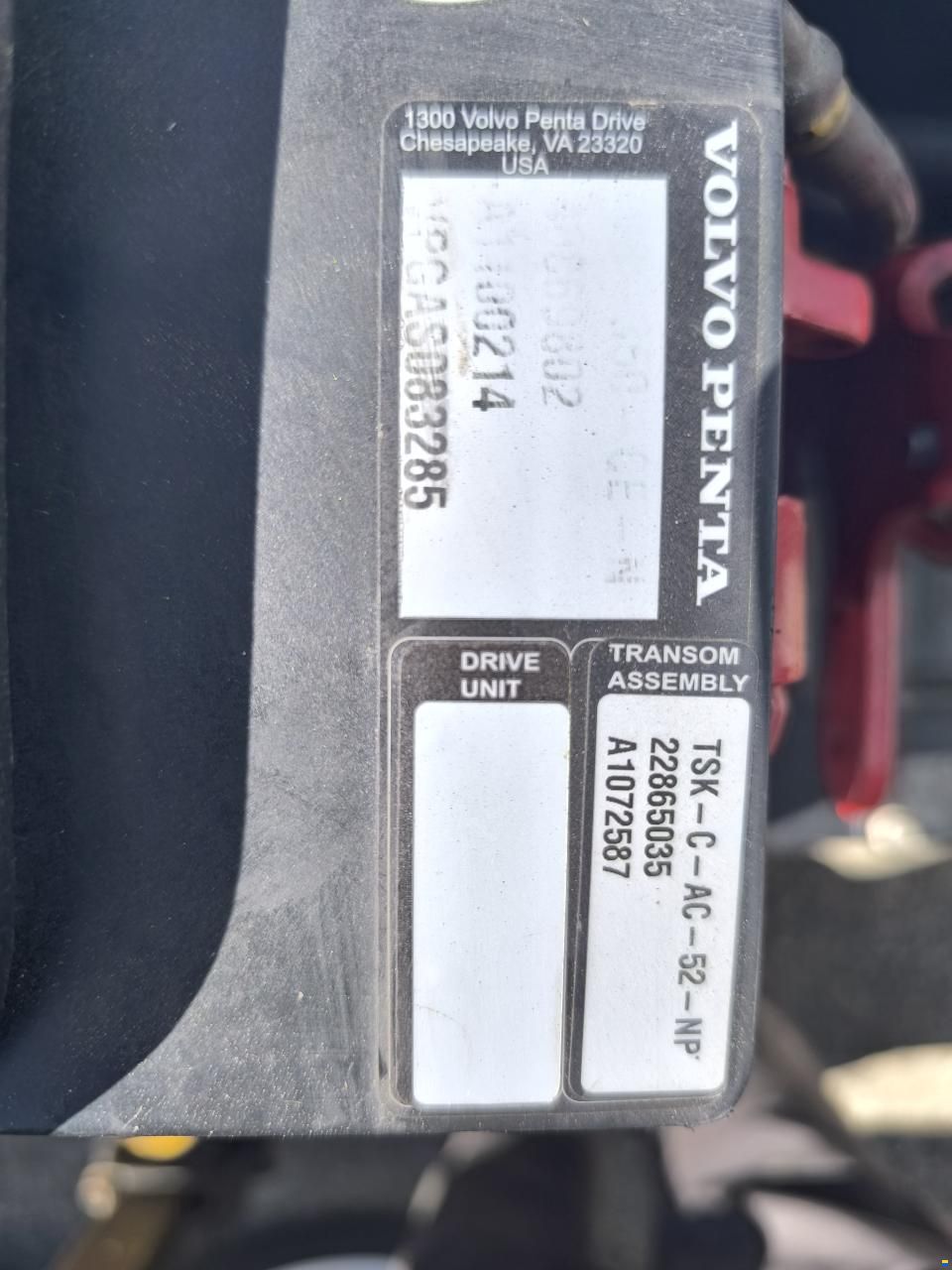 Volvo Penta V8 350 CE N