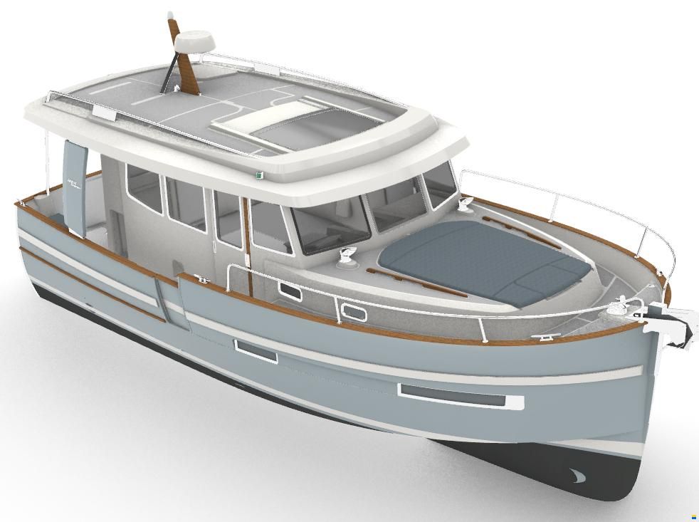 Rhéa 34 Trawler Fly Sedan