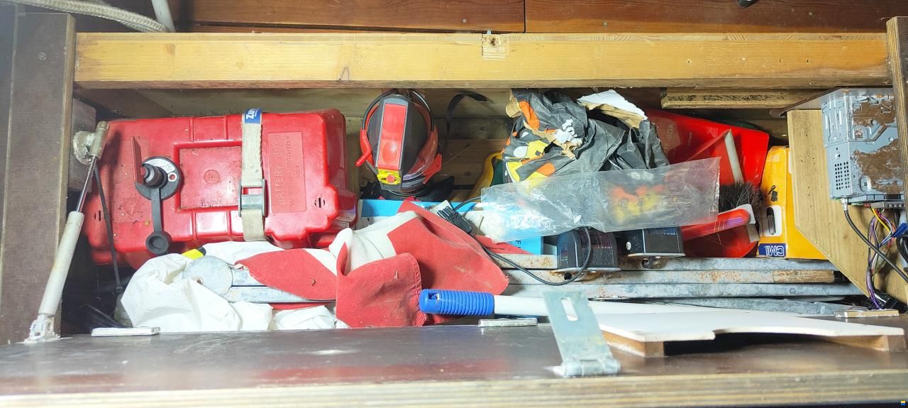 Motorboot / Holzboot / Armee-F&auml;hrboot