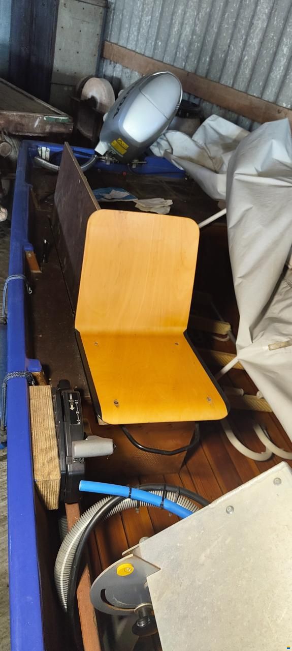 Motorboot / Holzboot / Armee-F&auml;hrboot