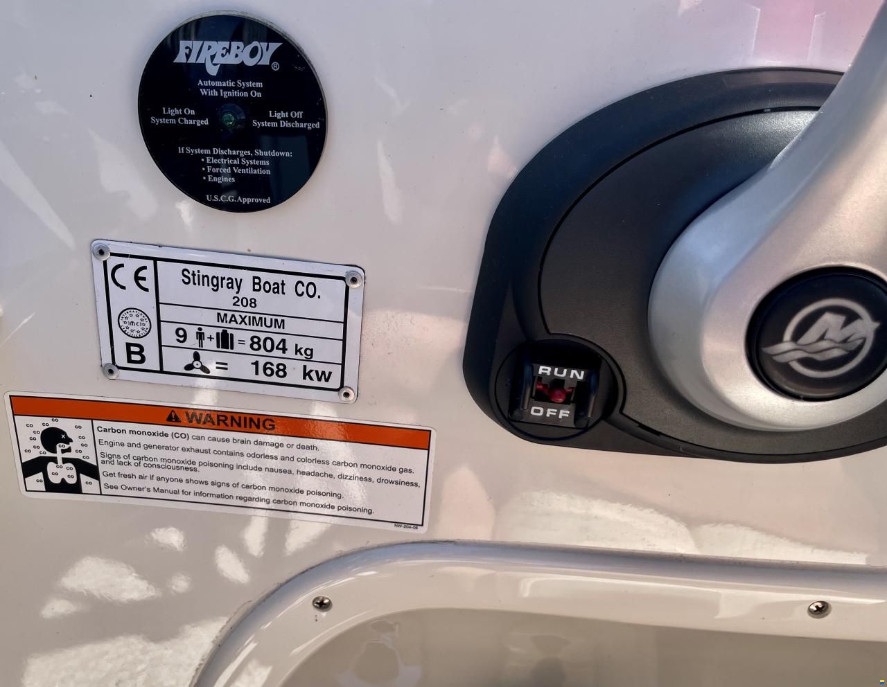 Stingray 208 CR Cabin