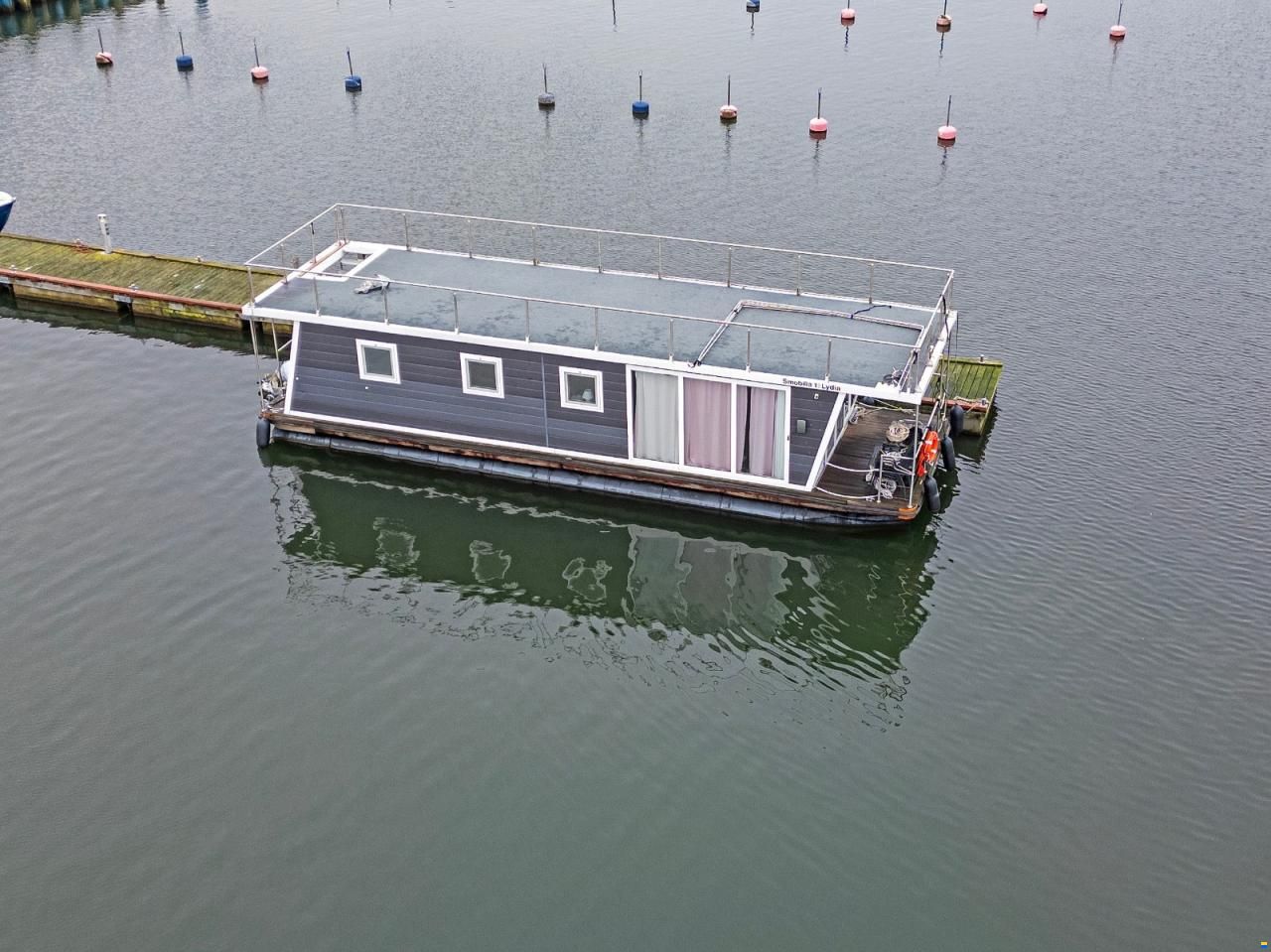 Hausboot mit Sauna