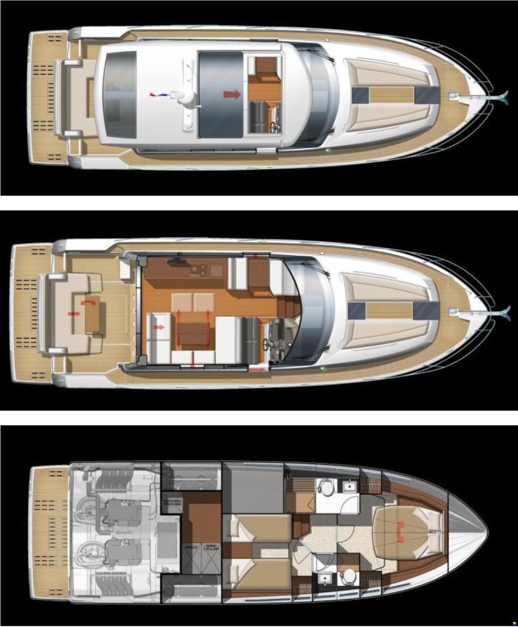 Jeanneau NC14 with new engines