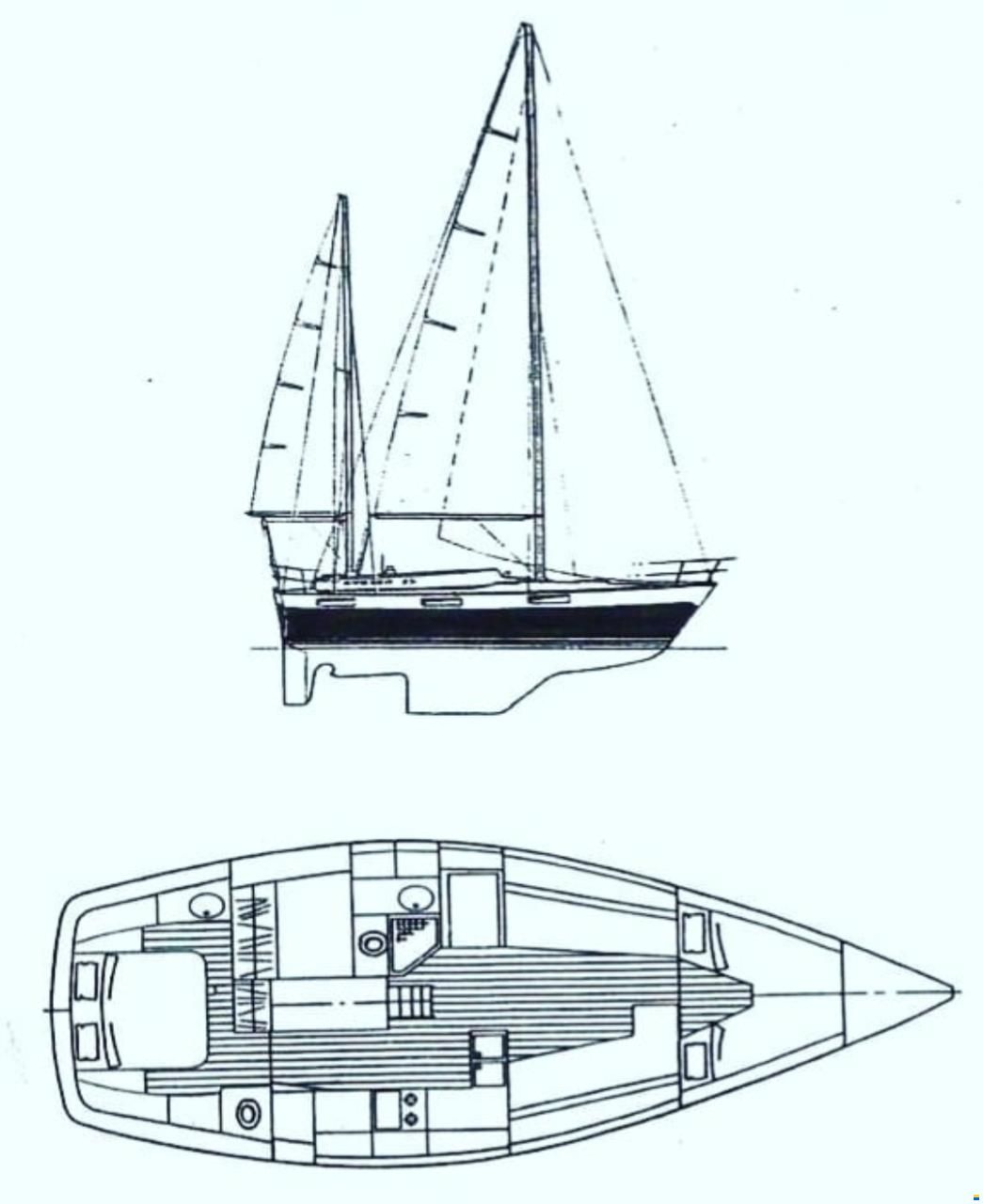 Oyster Mariner 35 Ketch