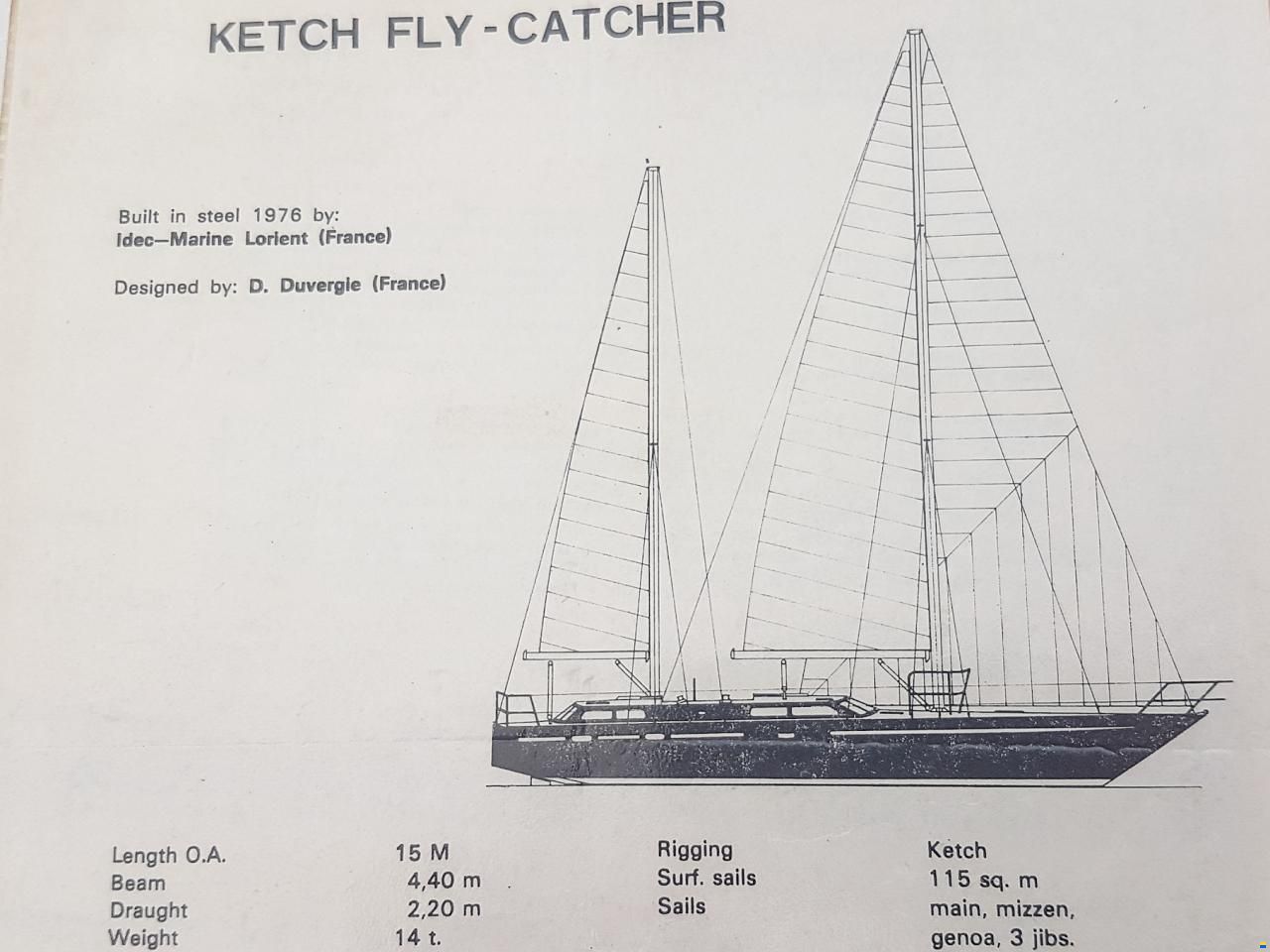 50ft Galapagos Blue Water Ketch