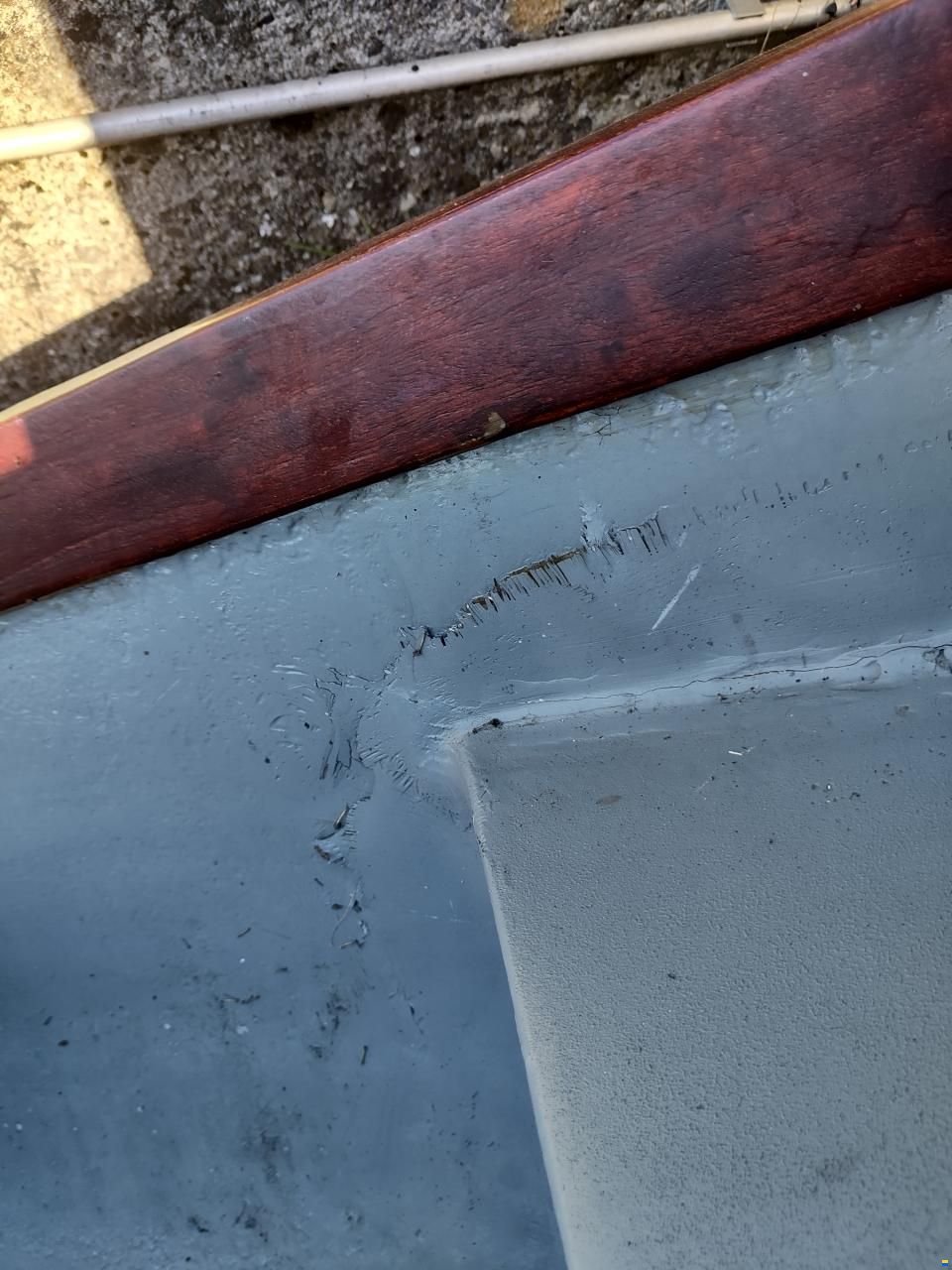 Zu verschenken: Ruderboot