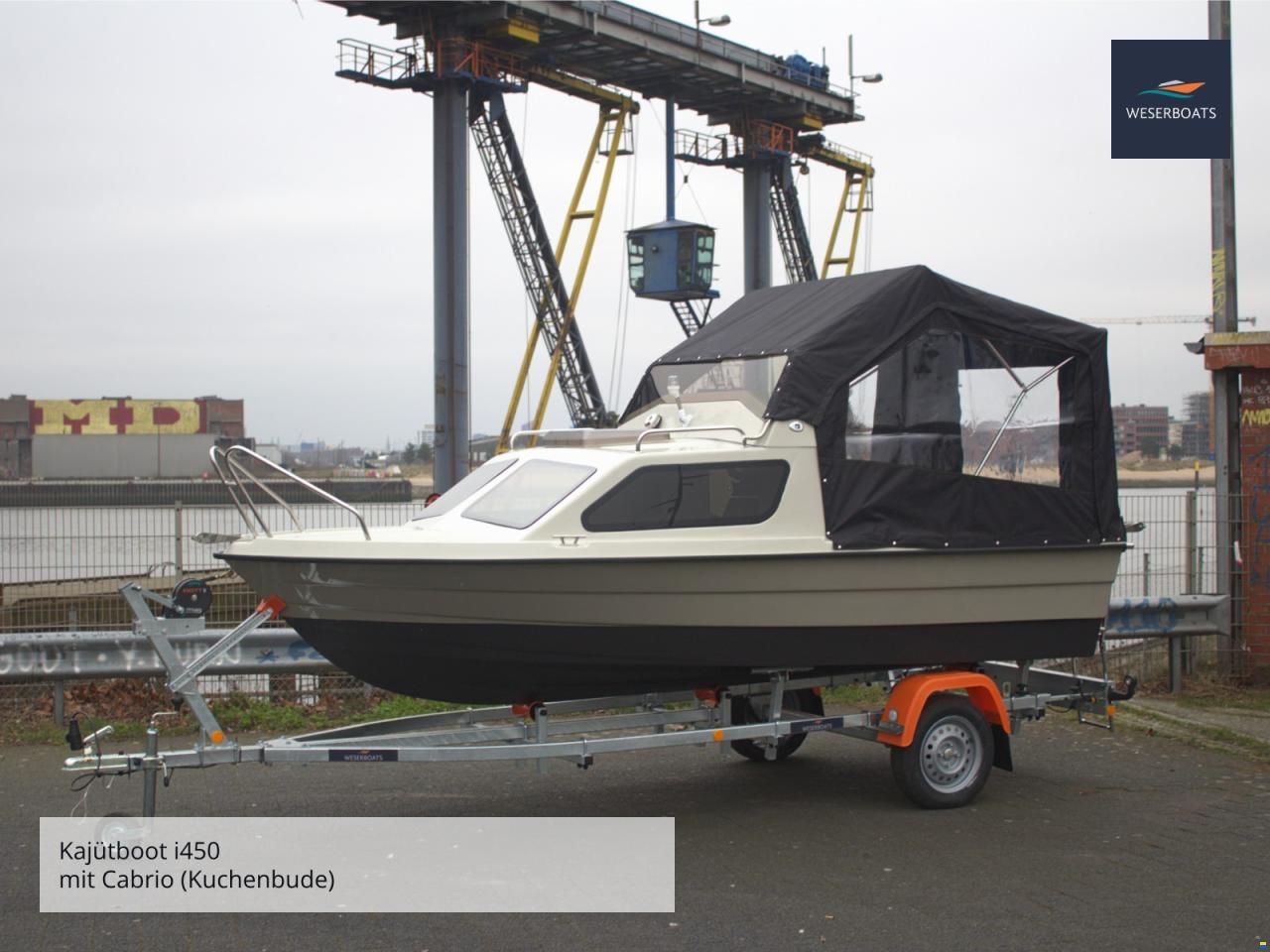 Weserboats Kaj&uuml;tboot i450
