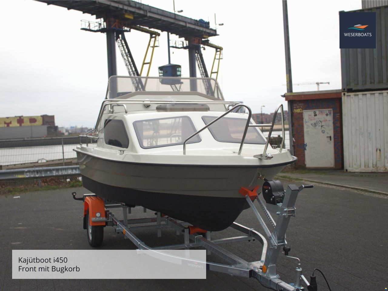 Weserboats Kaj&uuml;tboot i450