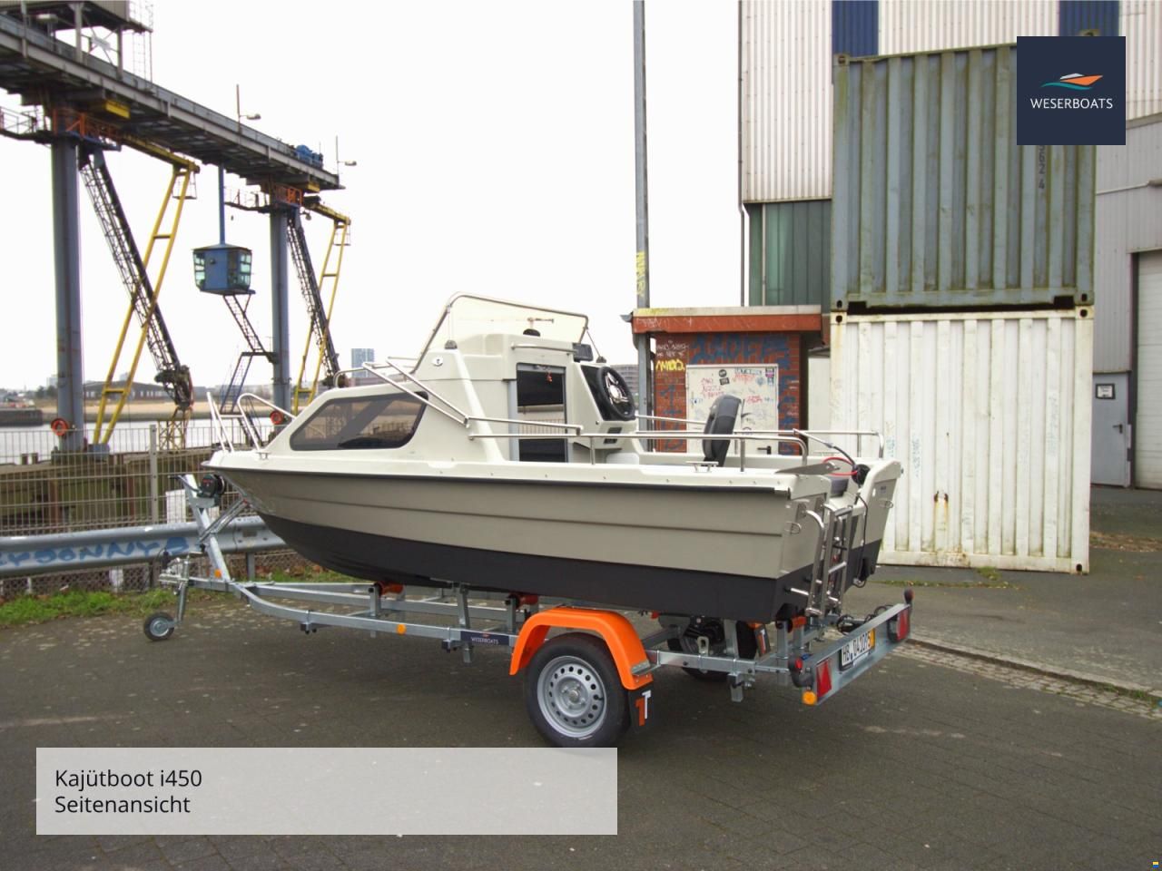 Weserboats Kaj&uuml;tboot i450