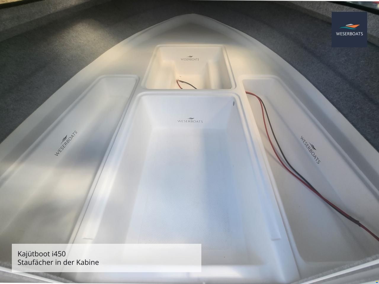 Weserboats Kaj&uuml;tboot i450