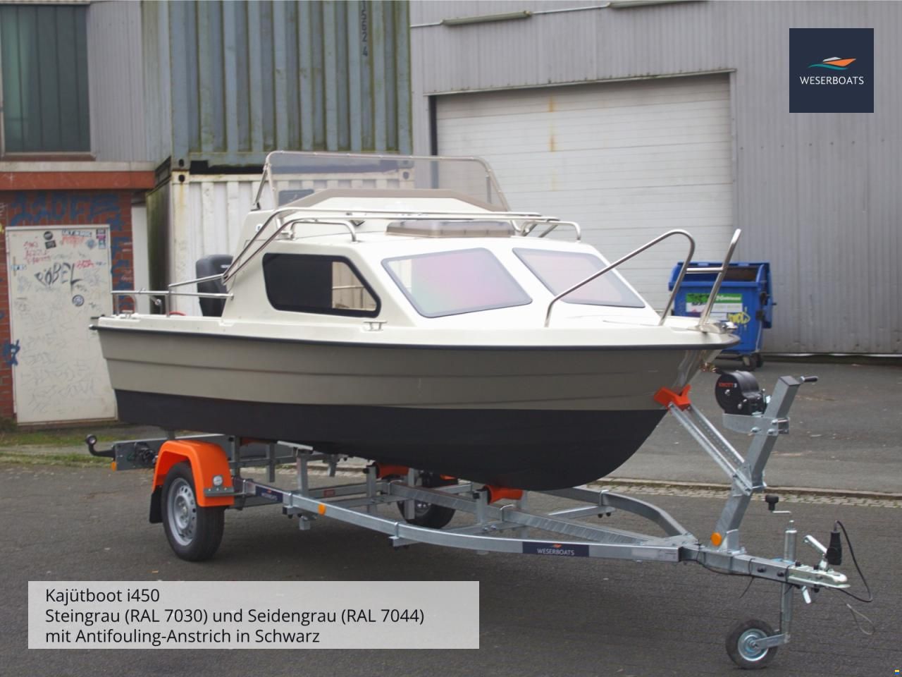 Weserboats Kaj&uuml;tboot i450