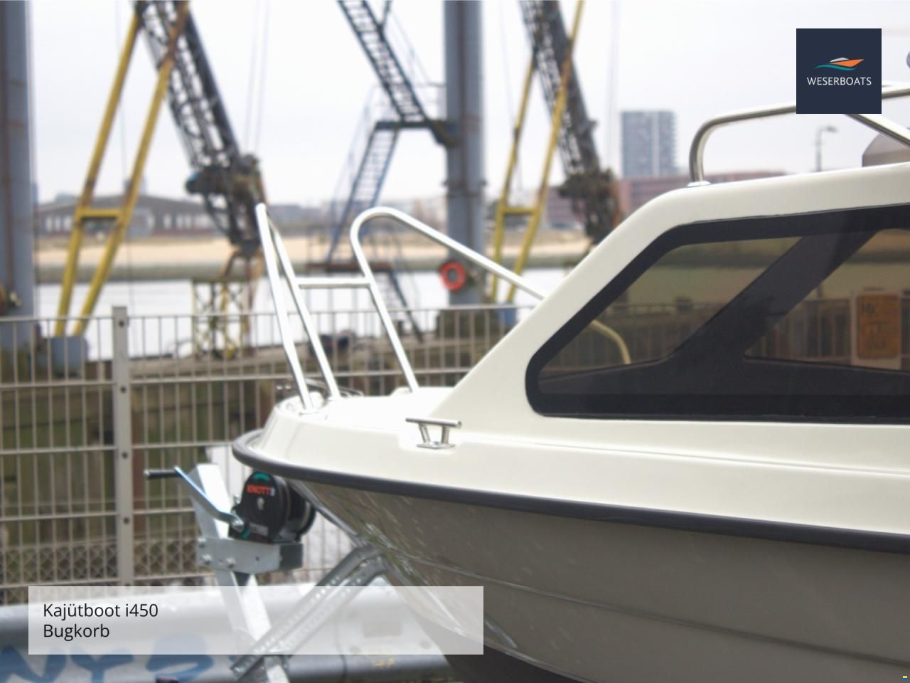 Weserboats Kaj&uuml;tboot i450