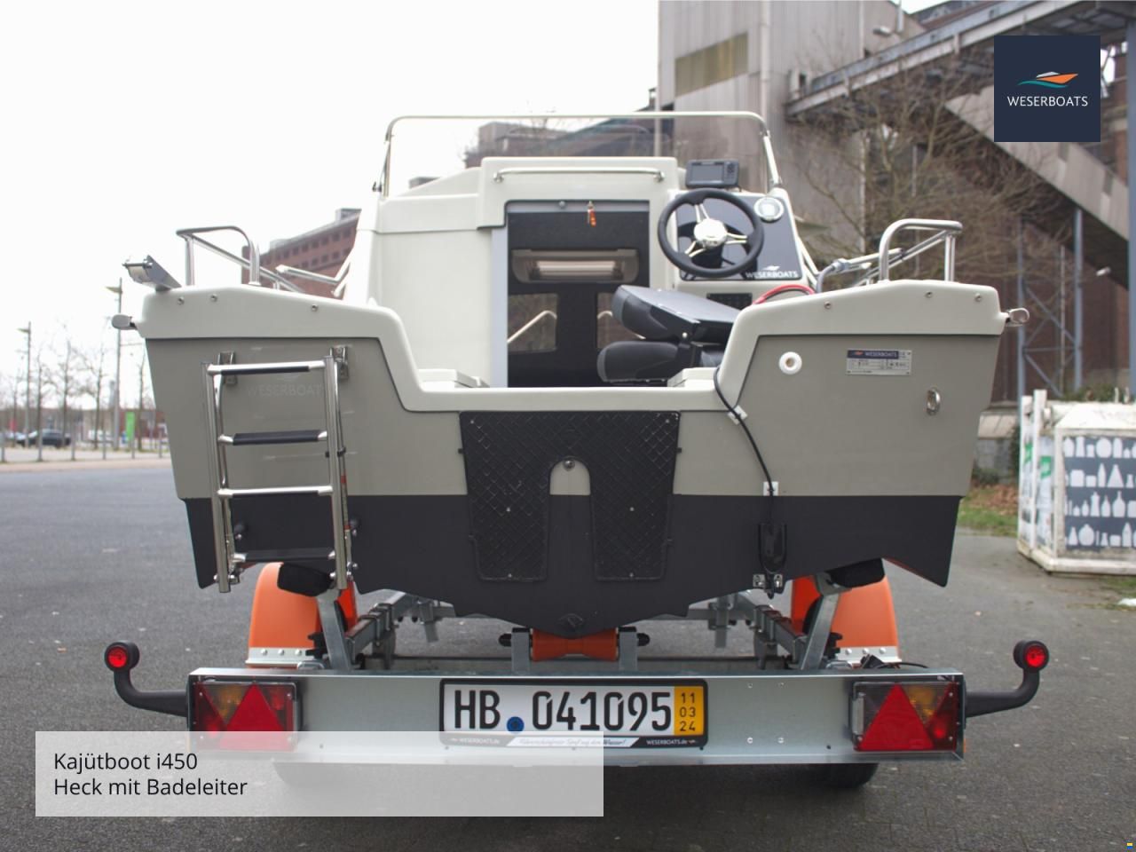 Weserboats Kaj&uuml;tboot i450