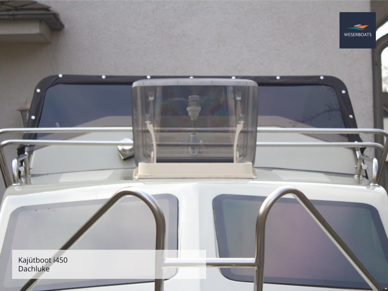 Weserboats Kaj&uuml;tboot i450