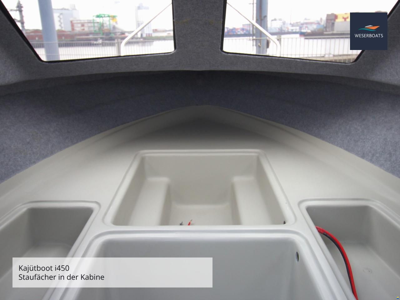 Weserboats Kaj&uuml;tboot i450
