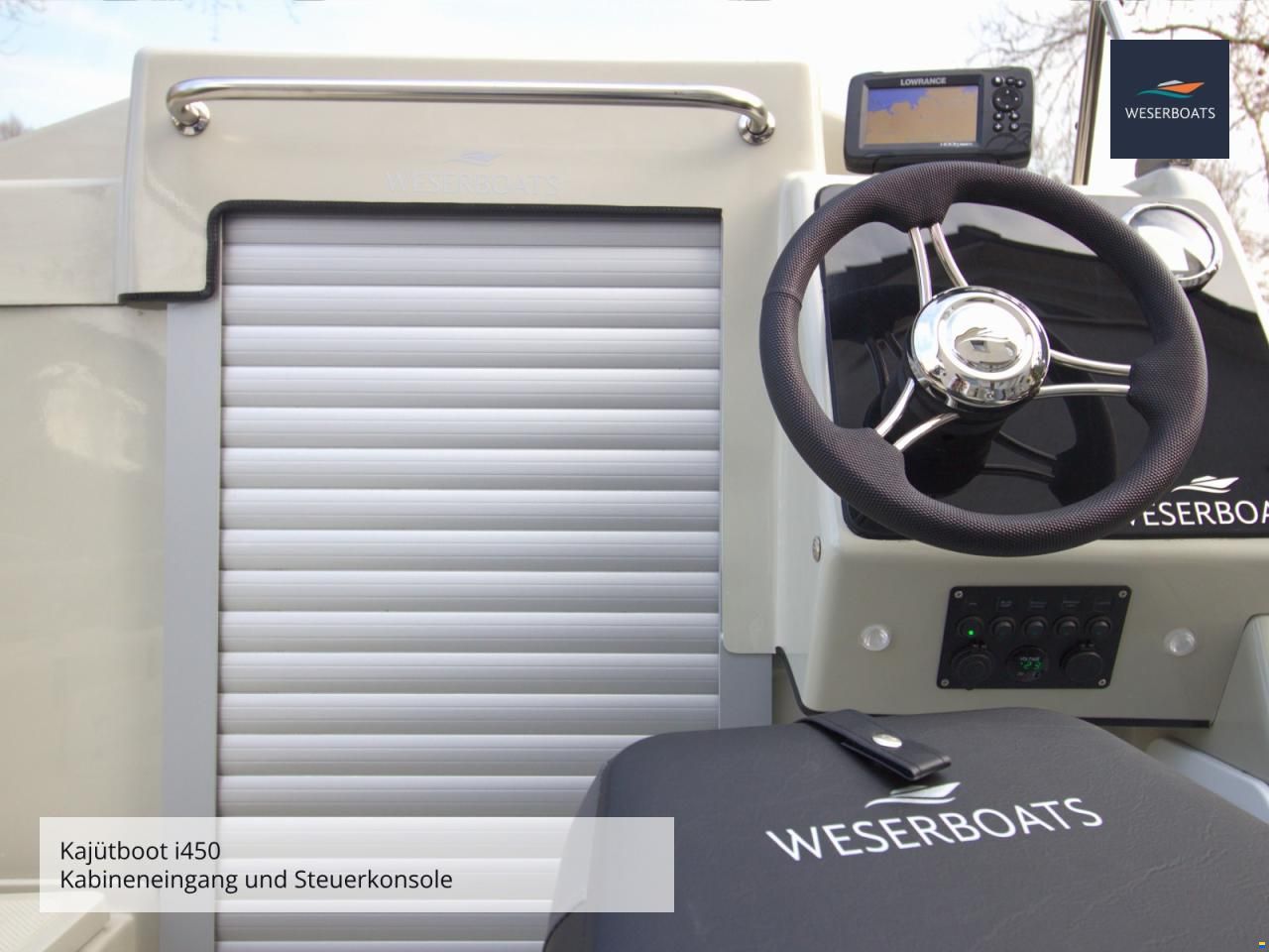 Weserboats Kaj&uuml;tboot i450