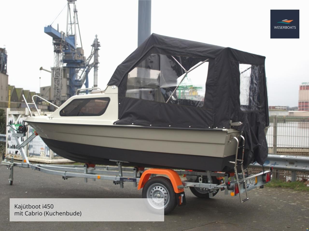 Weserboats Kaj&uuml;tboot i450